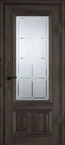Межкомнатная дверь PSC-37 Дуб темный